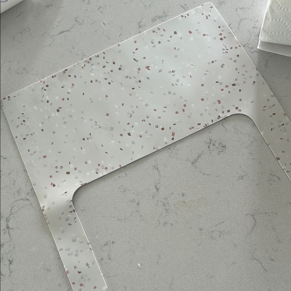Yeah Baby Goods Kids High Chair Mat with Confetti Design for IKEA High Chair